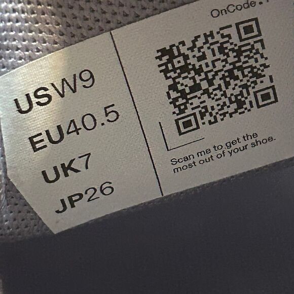 On Cloud Heather fossil running athletic training shoes sneakers women’s 9 new - Picture 3 of 7